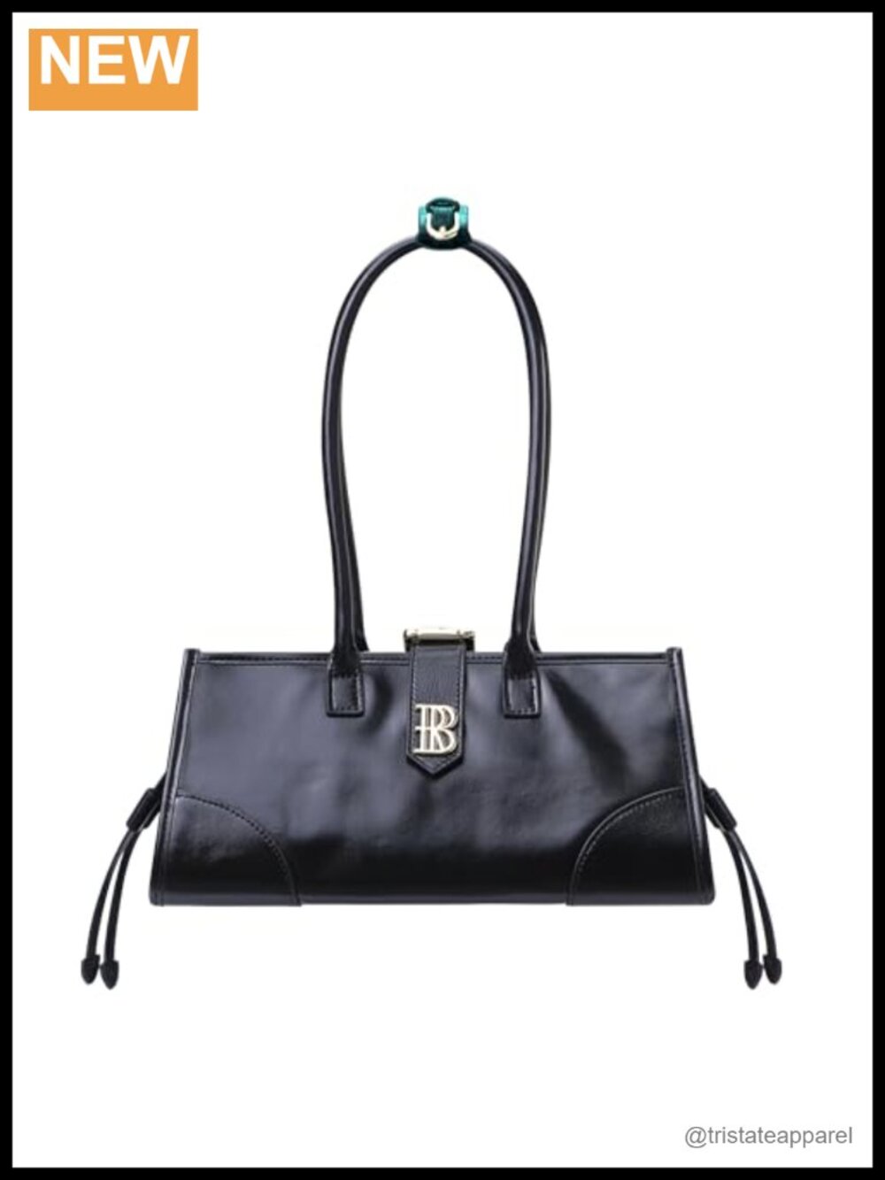 Genuine Cow Leather Shoulder Bag Retro Underarm Tote Purse Top Handle